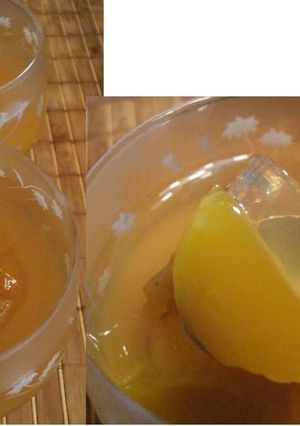 大人の☆あんずとマンゴー二層ゼリー-レシピのメイン写真