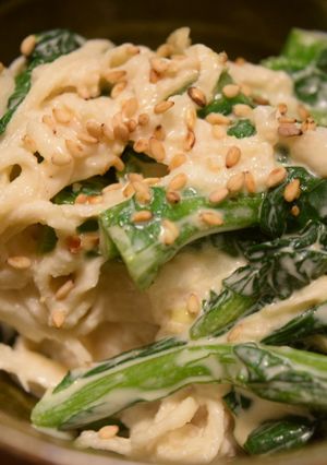 菜花と切り干し大根の辛子酢味噌マヨ和え-レシピのメイン写真