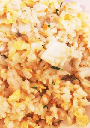 シーフードミックスで簡単！シーフード炒飯-レシピのメイン写真