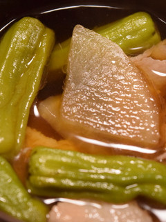 シシトウ入り肉汁-レシピのメイン写真
