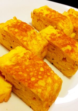 【簡単】ふわっふわ♡普通の卵焼き-レシピのメイン写真