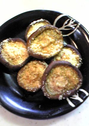 お弁当にいかが？⑭椎茸の粉チーズ焼きｗ-レシピのメイン写真
