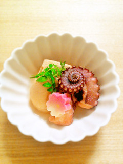 たことたけのこの簡単煮物-レシピのメイン写真