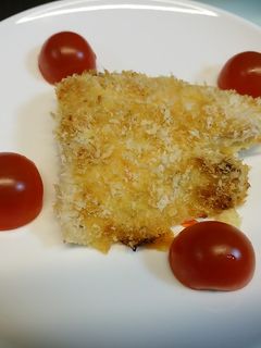 トースターで!パンガシウスのパン粉焼き-レシピのメイン写真