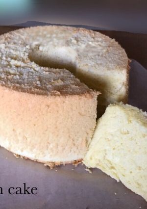 しっかり膨らむ！基本のシフォンケーキ-レシピのメイン写真