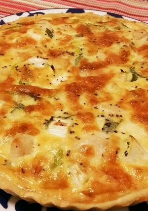 簡単絶品！鶏と葱のキッシュ-レシピのメイン写真