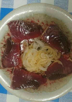 鰹のカルパッチョ風 塩胡椒オイルだれも-レシピのメイン写真