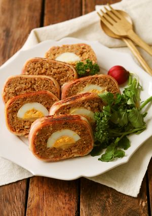 フライパンミートローフ-レシピのメイン写真