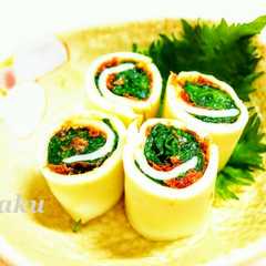 A picture of お弁当の隙間に♡ほうれん草のお浸し.