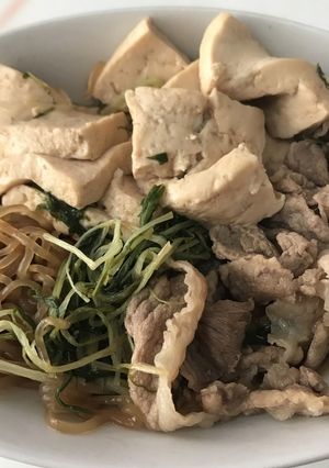 出汁不要☆簡単肉豆腐-レシピのメイン写真