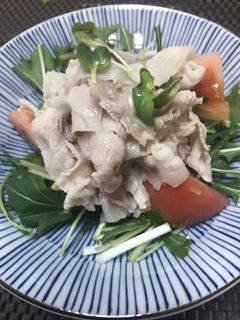 豚しゃぶサラダ-レシピのメイン写真