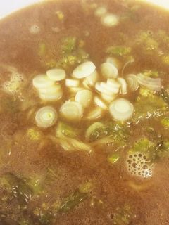 フキノトウの味噌ラーメン-レシピのメイン写真