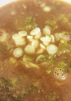 フキノトウの味噌ラーメン-レシピのメイン写真