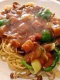 レトルトにひと手間！簡単カレーパスタ