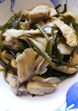 切り昆布と鶏肉の煮物-レシピのメイン写真