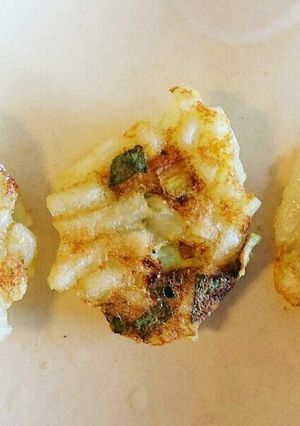 手づかみ離乳食☆豆腐とうどんのお焼き-レシピのメイン写真