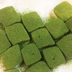 รูปของ 濃い抹茶ポルボローネ♬