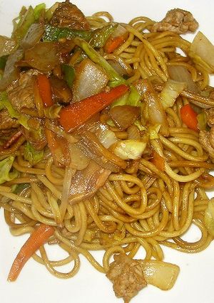 袋麺で焼きそば-レシピのメイン写真