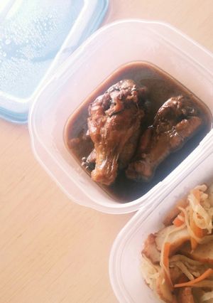 手羽元の甘酢っぱポン酢煮-レシピのメイン写真