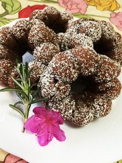 ココア焼きドーナツ-レシピのメイン写真