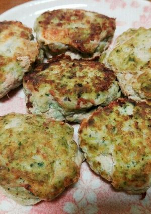 離乳食ほうれん草ハンバーグ-レシピのメイン写真