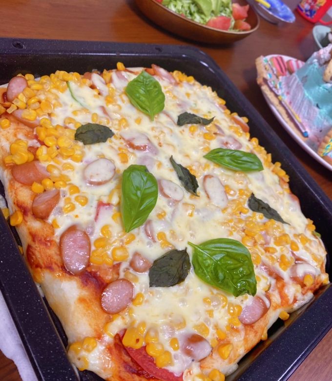 材料全部まぜで簡単！本格ふわふわピザ生地-レシピのメイン写真