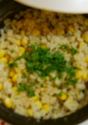 スイートコーンの麦飯-レシピのメイン写真