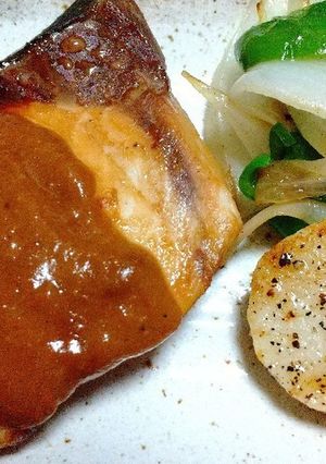 ブリの甘酒味噌漬け焼き-レシピのメイン写真