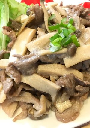 ♡豚ときのこのマヨぽん炒め♡-レシピのメイン写真