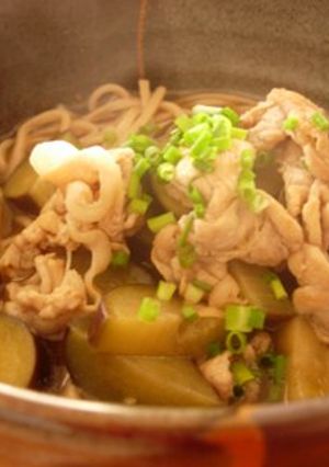 豚肉となすのおそば-レシピのメイン写真