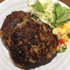 豆腐&レンコンすりおろし入り ハンバーグ-レシピのメイン写真