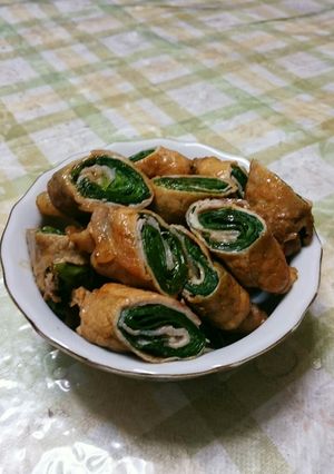 シンプル!青いレタスの豚肉巻き☆-レシピのメイン写真