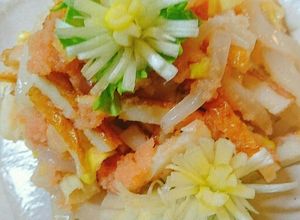 ☆鱈の子と刺身イカ・焼きちくわのお供‼-レシピのメイン写真