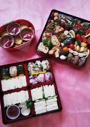 2017年お花見弁当❀-レシピのメイン写真