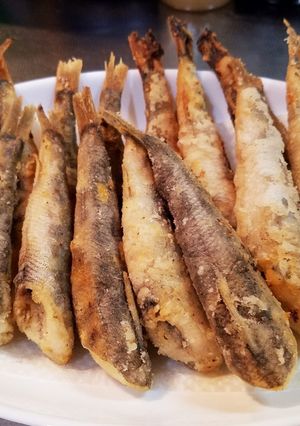 漁師さんに教わった！『メヒカリの唐揚げ』-レシピのメイン写真
