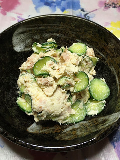 おからとクリームチーズのサラダ-レシピのメイン写真