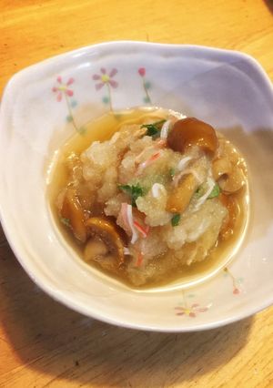 10分！簡単さっぱりなめこおろし☾-レシピのメイン写真