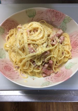 簡単！本格！カルボナーラ-レシピのメイン写真