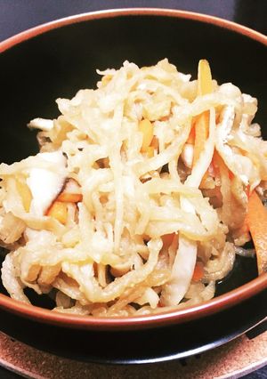 野菜屋おすすめ♪千切り大根の煮物-レシピのメイン写真