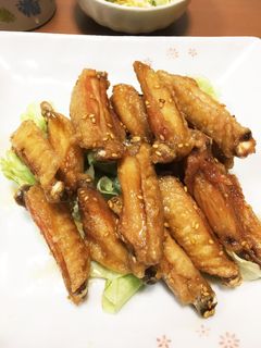 手羽中の甘辛揚げ-レシピのメイン写真