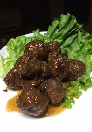 椎茸たっぷり！肉団子の甘酢-レシピのメイン写真