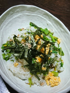 菜の花の混ぜ寿司-レシピのメイン写真