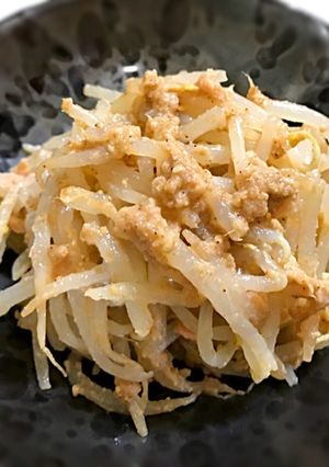 簡単！もやしのツナゴマ和え 作り置きにも-レシピのメイン写真