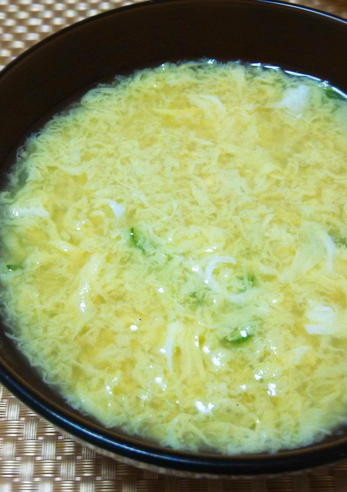 【龍愛】丼物のお供☆かきたま汁-レシピのメイン写真
