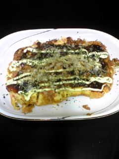 お好み焼き見たいな卵焼き-レシピのメイン写真