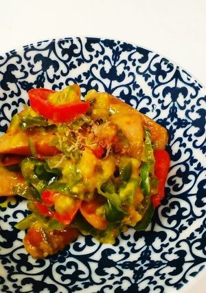 ピーマンをモリモリ食べよう‼カレー風味♪-レシピのメイン写真
