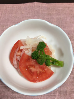 新玉ねぎとトマトの甘酢漬け-レシピのメイン写真