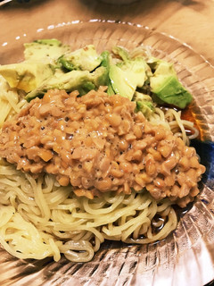アボカド納豆冷やし中華-レシピのメイン写真