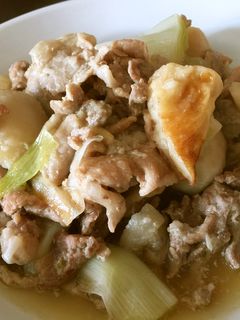 里芋太葱と牛肉の煮物-レシピのメイン写真