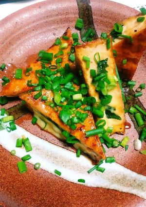 簡単 厚揚げのはさみチーズ焼き-レシピのメイン写真